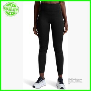 High Rise Zip Pocket Ankle Leggings, Plush Brushed Fabric, Yoga Pants